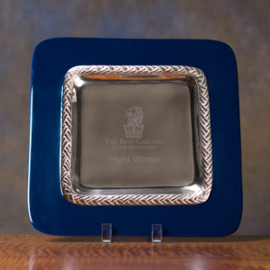 Sterling Cut Glass Stockton Serving Tray