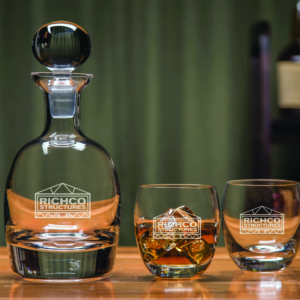 Barrel Decanter 3-Piece Set