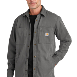 Men’s Carhartt Rugged Flex Fleece-Lined Shirt Jacket